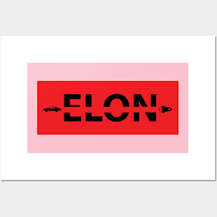 no Elon Posters and Art